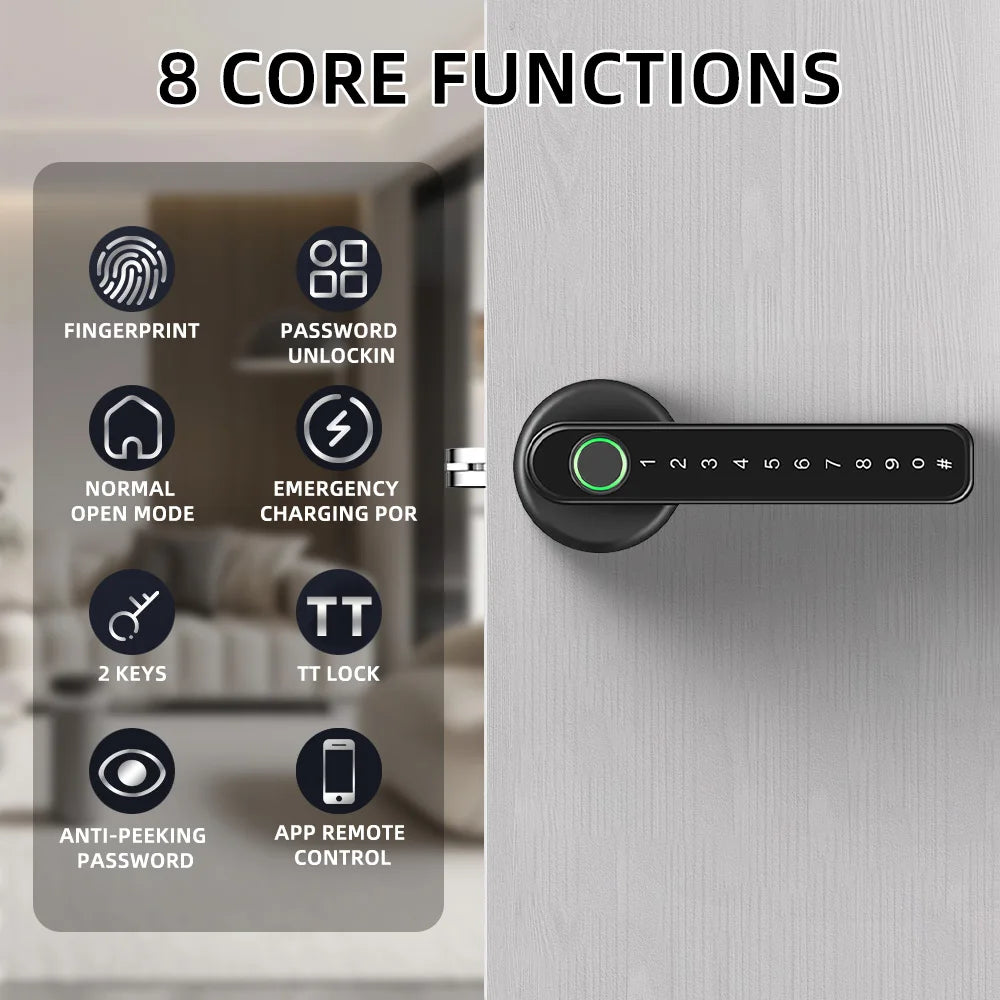 Smart Fingerprint Door Lock